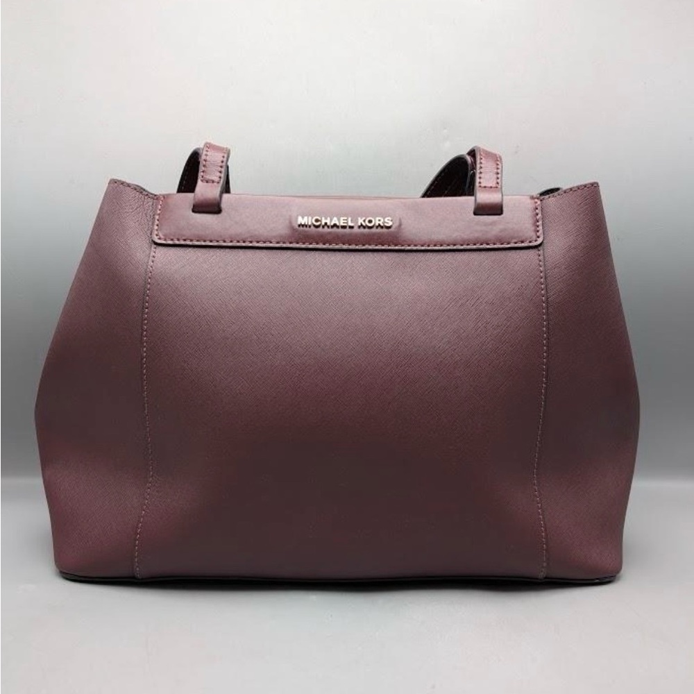 Michael Kors Meredith Burgundy Tote